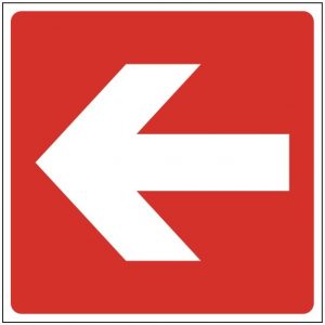 Fire Exit Arrow