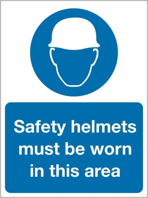 Safety Helmets Must Be Worn