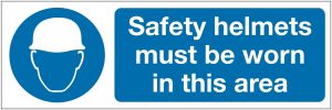 Safety Helmets Must Be Worn