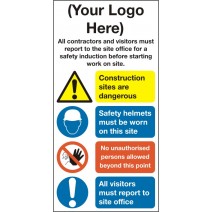 Construction Site Safety (With Your Logo)