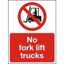 No Fork Lift Trucks