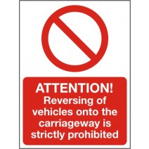 Attention Reversing Of Vehicle