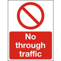 No Through Traffic