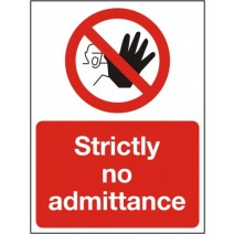 Strictly No Admittance
