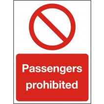 Passenger Prohibited