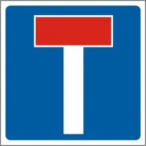 No Through Road
