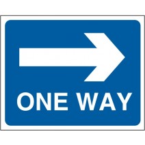 One Way Right Arrow