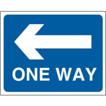 One Way Left Arrow