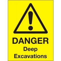 Danger Deep Excavations