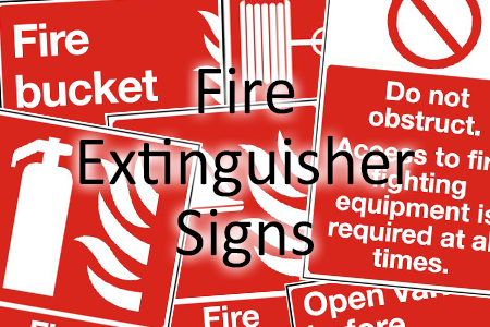 Fire Extinguisher Signs